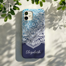 Luna Mandala Personlig iPhone-fodral