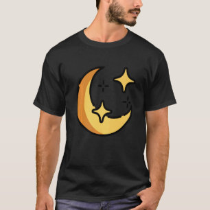 Luna Måne Ansikte Tarot Astrology T Shirt