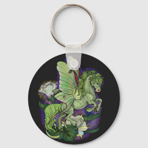 Luna Moonduster Moth Fairy Horse Keychain Nyckelring