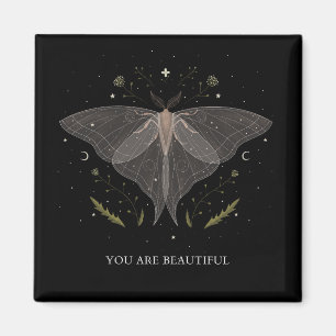 Luna Moth - Du är vacker Magnet