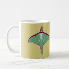 Luna Moth Kaffemugg
