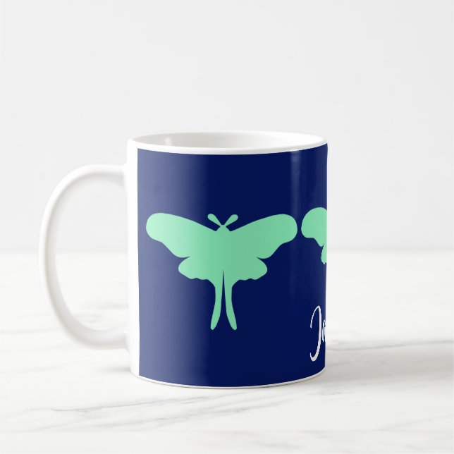 Luna Moth Kaffemugg (Vänster)