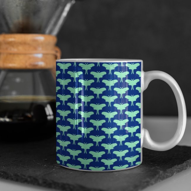 Luna Moth Kaffemugg (Skapare uppladdad)