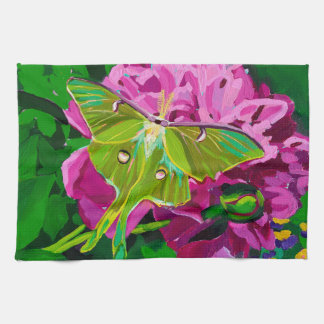 Luna Moth Köksduk Kökshandduk