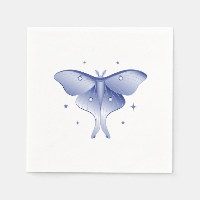 Luna Moth Party Servetter (Framsidan)