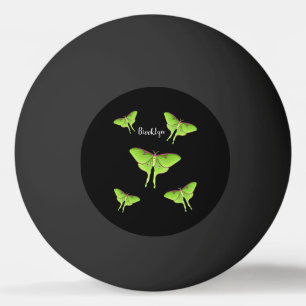 Luna Moth serieillustration Pingisboll