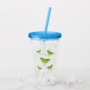 Luna Moth tecknad illustration Take Away Mugg