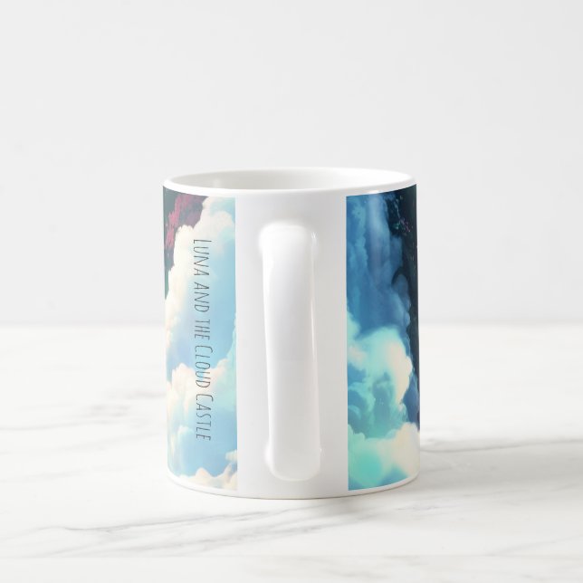 Luna och Cloud Castle - Enchanted Mugg (Handtag)