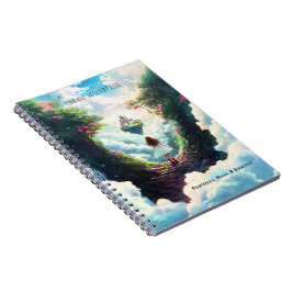 Luna och Cloud Castle - Enchanted Notebook Anteckningsbok