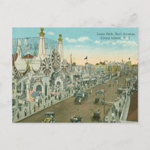Luna Park Surf Avenue Vykort
