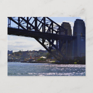 Luna Park Sydney Harbor Bridge Australia Postcard Vykort