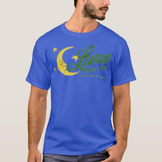 Luna Pub & Grill - Oakland T Shirt (Framsida)