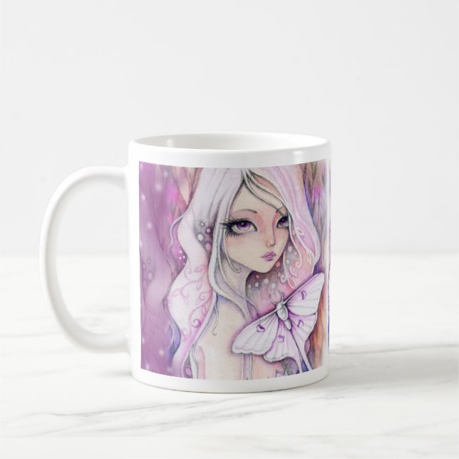 * Luna som viskar * - muggen Kaffemugg (Vänster)