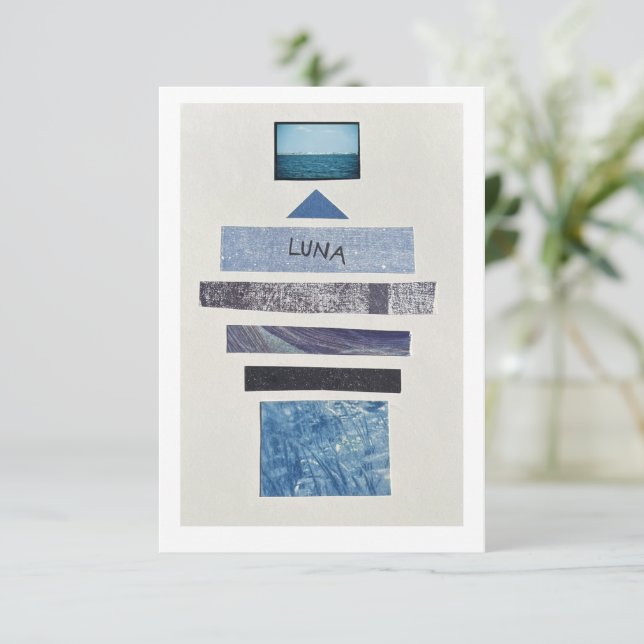 Luna Stationary Inbjudningar (Stående Fram)