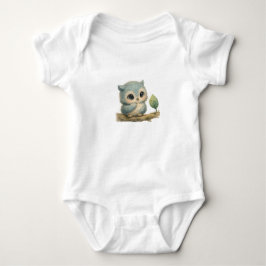 Luna the Owl Toddler Tee – Nattlig Vakt 