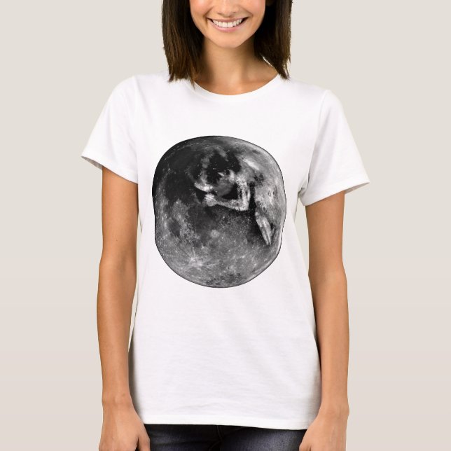 LUNA TRYCK T-SHIRT (Framsida)