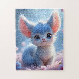 Lunabu in the Cherry Blossom Garden Jigsaw Puzzle Pussel
