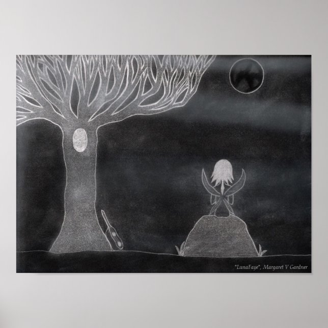 "LunaFaye", Margaret V Gardner Poster (Framsidan)