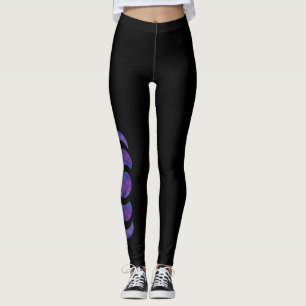 Lunar arrangera gradvis damasker leggings