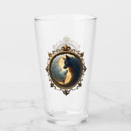 Lunar Balance – Where Shadows Embrace the Light.  Glaskopp