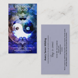 Lunar Balance Yin Yang Design blir Visitkort