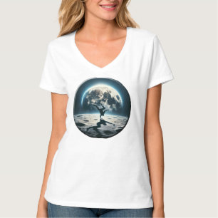 Lunar Breakdance - Street Stil in Space T Shirt