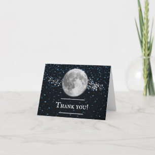 Lunar Bröllop tackkort