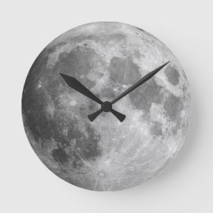 Lunar Clock Rund Klocka