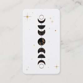 *~* Lunar Cosmic Måne Phases . Universe Shaman Visitkort