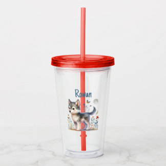 Lunar Cub - Baby Wolf Tumbler Take Away Mugg