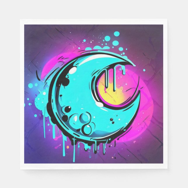 Lunar Drift Pappersservett (Framsidan)