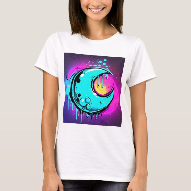Lunar Drift T Shirt (Framsida)