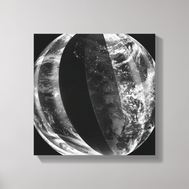 Lunar eclipse canvastryck (Framsida)