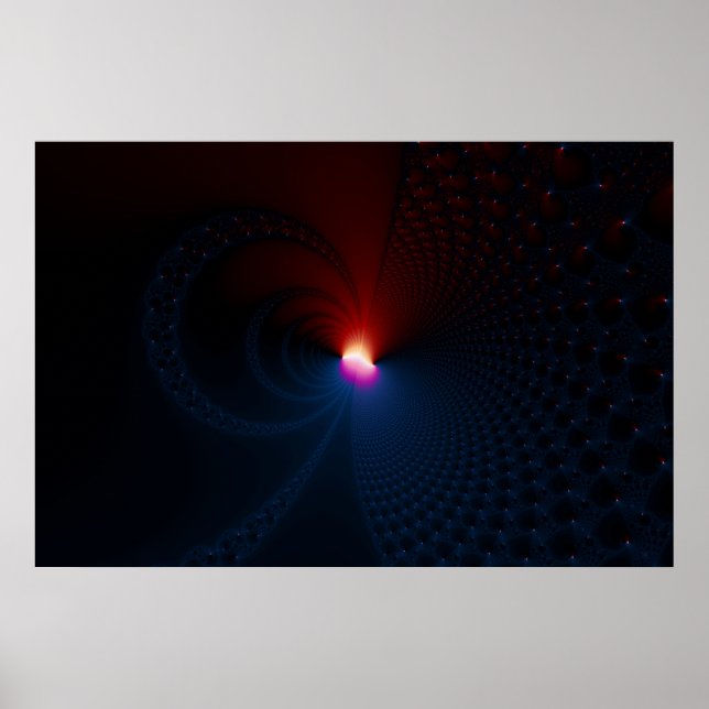 Lunar Eclipse - Fractal Poster (Framsidan)