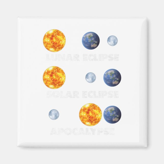 Lunar Eclipse Magnet (Framsidan)