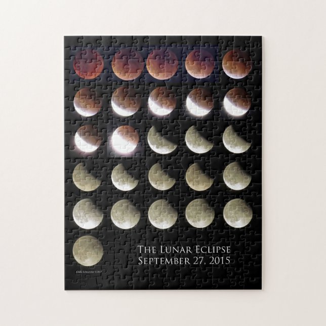 Lunar Eclipse Puzzle Pussel (Vertikal)