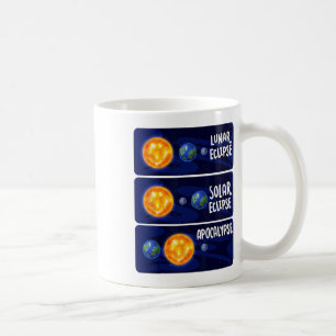 Lunar Eclipse Solar Apocalypse Astrology Science Kaffemugg