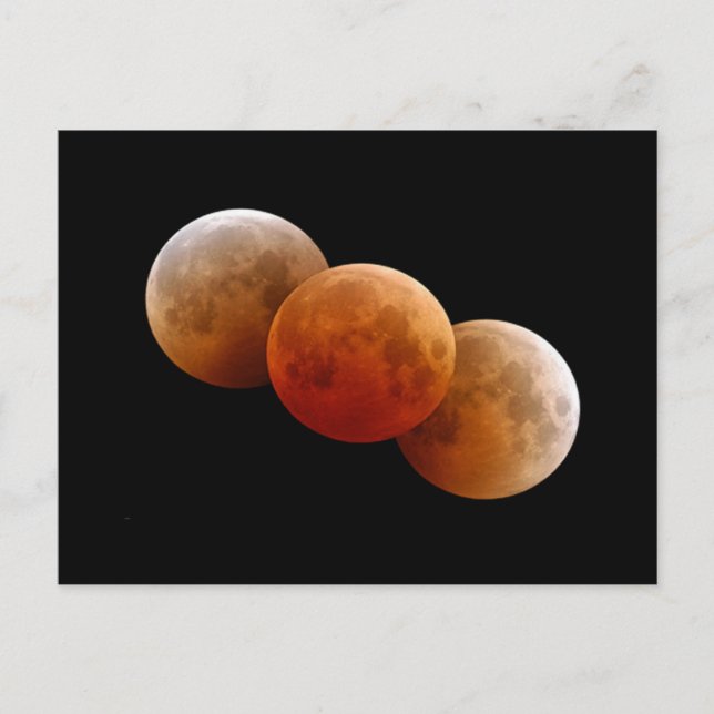 Lunar Eclipse Vykort (Framsida)