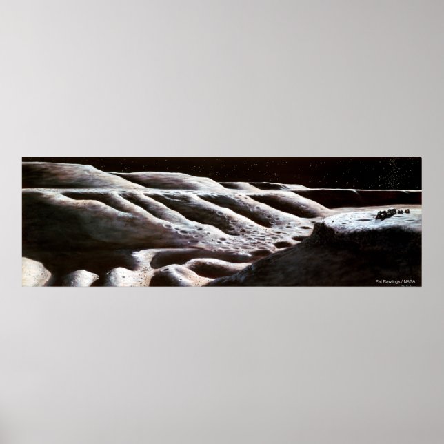 Lunar Exploration Poster (Framsidan)