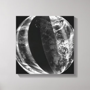 Lunar förmörkelse canvastryck