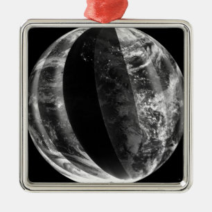 Lunar förmörkelse julgransprydnad metall