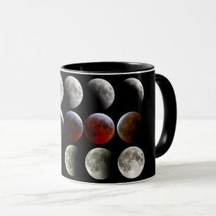 Lunar förmörkelsemugg mugg