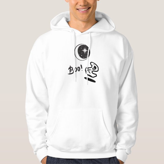 Lunar Ghost Boo Hoodie (Framsida)