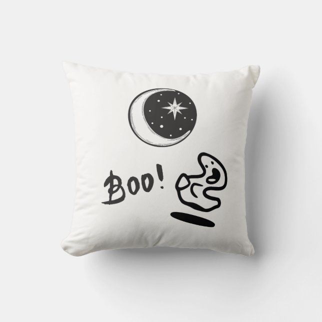Lunar Ghost Boo Kudde (Framsida)