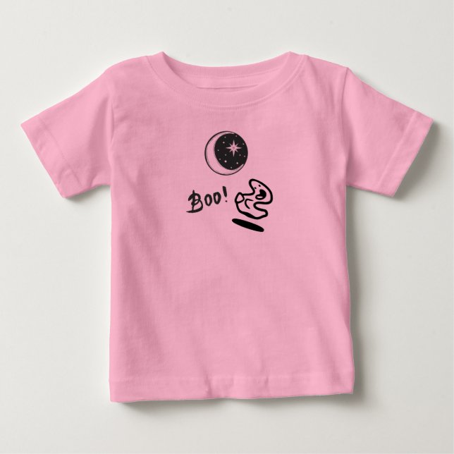 Lunar Ghost Boo T Shirt (Framsida)