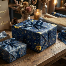 Lunar Glow Celestial Moon  Presentpapper