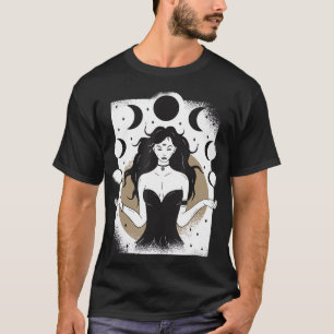 LUNAR GODDESS Costume Wiccan Wicca Pagan Magick Mo T Shirt