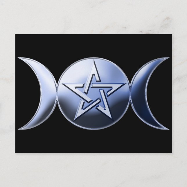 Lunar Goddess vykort (Framsida)