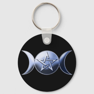 Lunar gudinna Keychain Nyckelring