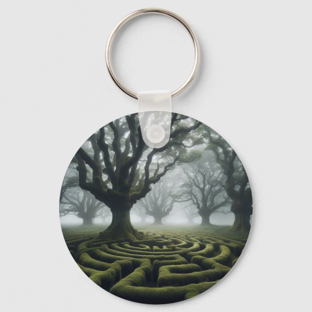 Lunar Harvest - Maze Nyckelring (Framsida)